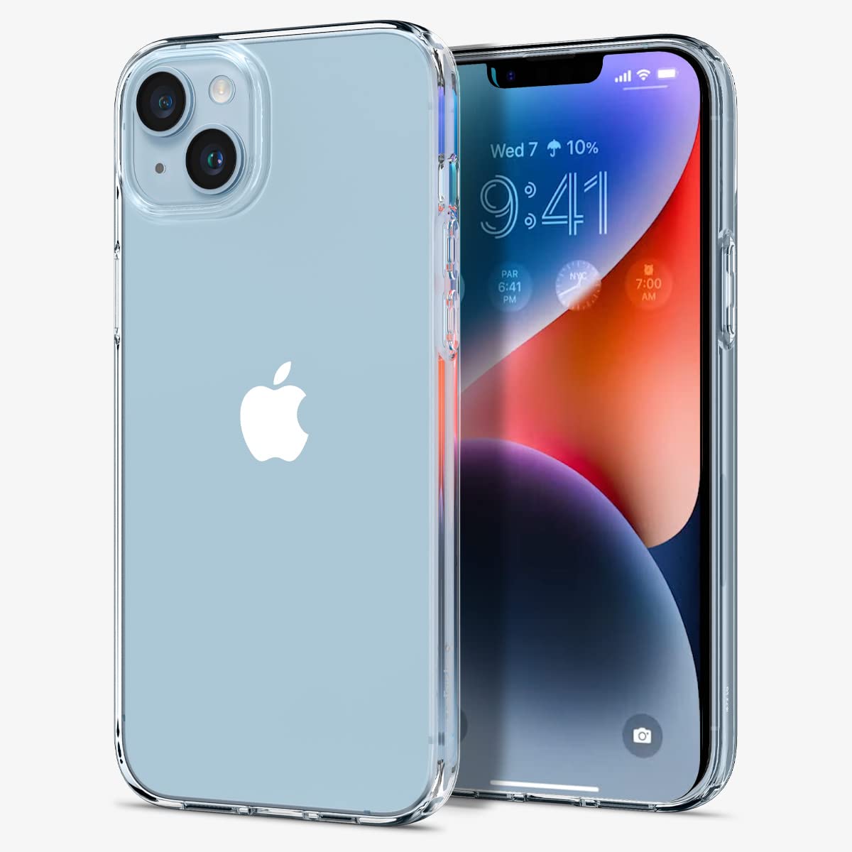 Spigen iPhone 14 Plus Case Liquid Crystal / Crystal Flex Clear Casing Slim Protective Durable Flexible iPhone Cover